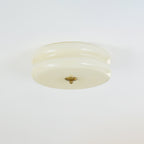 Vintage Glass Flush Mount Ceiling Light