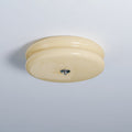 Vintage Glass Flush Mount Ceiling Light