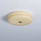 Vintage Glass Flush Mount Ceiling Light