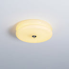 Vintage Glass Flush Mount Ceiling Light