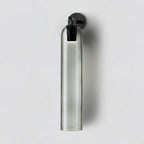 Art Glass Tube Wall Sconce with Brass Wall Mount