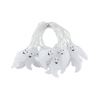 Halloween Ghost String Lights Copper Wire LED Decorative String Light with Ghost Shaped Shades for Outdoor Yard and Party Decoration