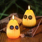 Halloween Owl Night Light Battery Operated LED Flameless Candle Owl Lamp Warm White Decorative Light for Kids Bedroom and Party