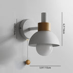 Modern Wood Wall Sconce for Living Room and Bedroom — Harbor Light Co.