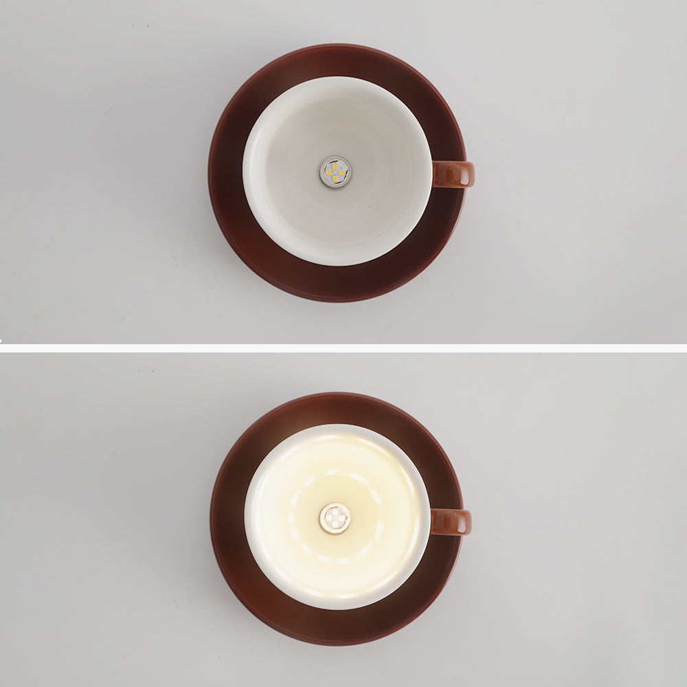 Modern Ceramic Flush Mount Ceiling Light With Gloss Finish — Harbor Light Co.