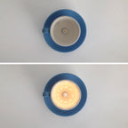 Modern Ceramic Flush Mount Ceiling Light With Gloss Finish — Harbor Light Co.