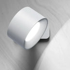 Rechargeable LED Wall Light Cordless Rotatable Wall Sconce with Touch Control Dimmable Battery Operated Wall Lamp for Bedroom and Living Room
