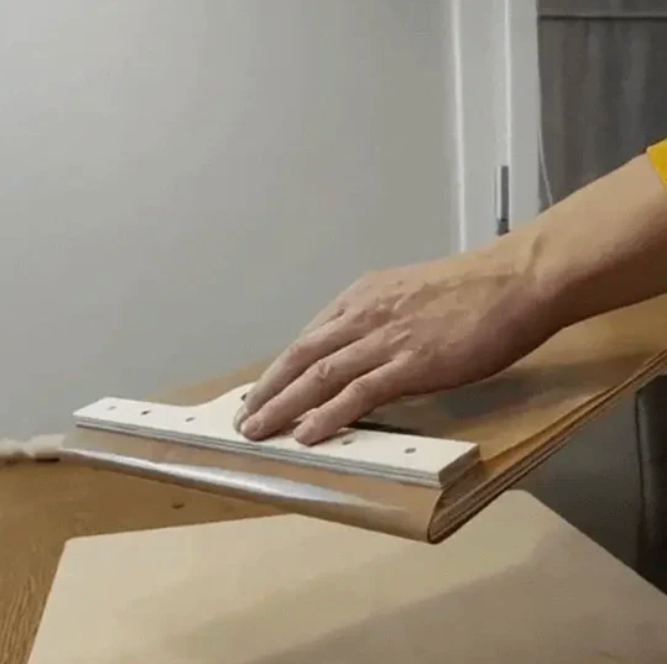 Sliding Pizza Peel with Non-Stick Surface Wooden Pizza Paddle Transfer Board for Oven Pizza Stone and Outdoor Pizza Oven