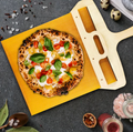 Sliding Pizza Peel with Non-Stick Surface Wooden Pizza Paddle Transfer Board for Oven Pizza Stone and Outdoor Pizza Oven