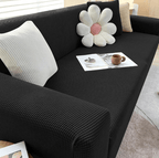 Non-Slip Jacquard Sofa Cover Stretch Couch Slipcover Machine Washable Pet-Friendly Furniture Protector for Living Room