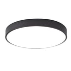 Modern Round Flush Mount Ceiling Light with Slim Frame