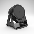 Bluetooth Speaker Phone Stand with Wireless Charging and LED Light
