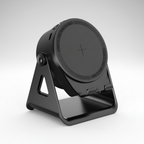 Bluetooth Speaker Phone Stand with Wireless Charging and LED Light