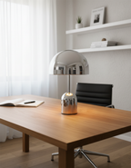 Portable Metal Dome Table Lamp