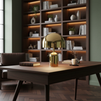 Portable Metal Dome Table Lamp