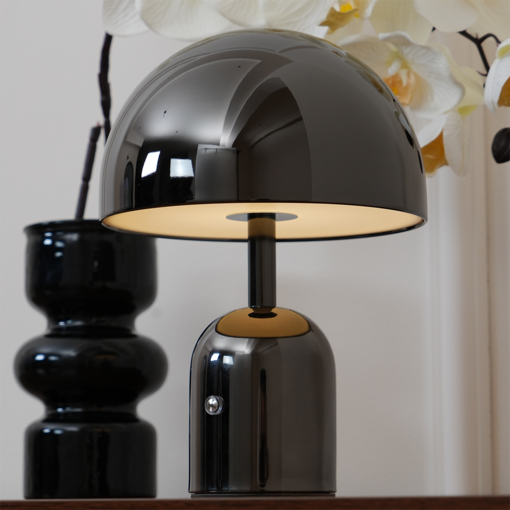 Portable Metal Dome Table Lamp