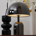Portable Metal Dome Table Lamp