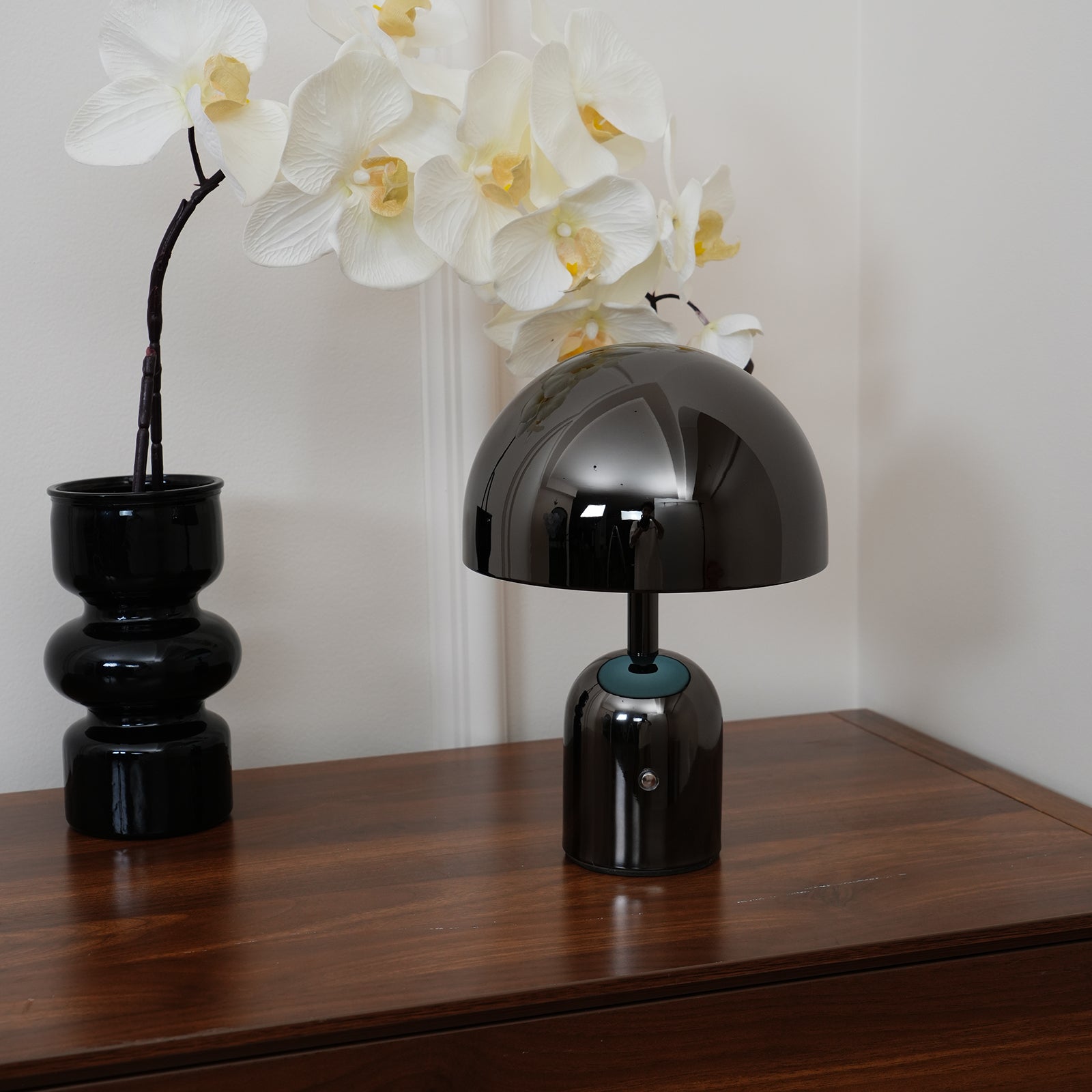 Portable Metal Dome Table Lamp