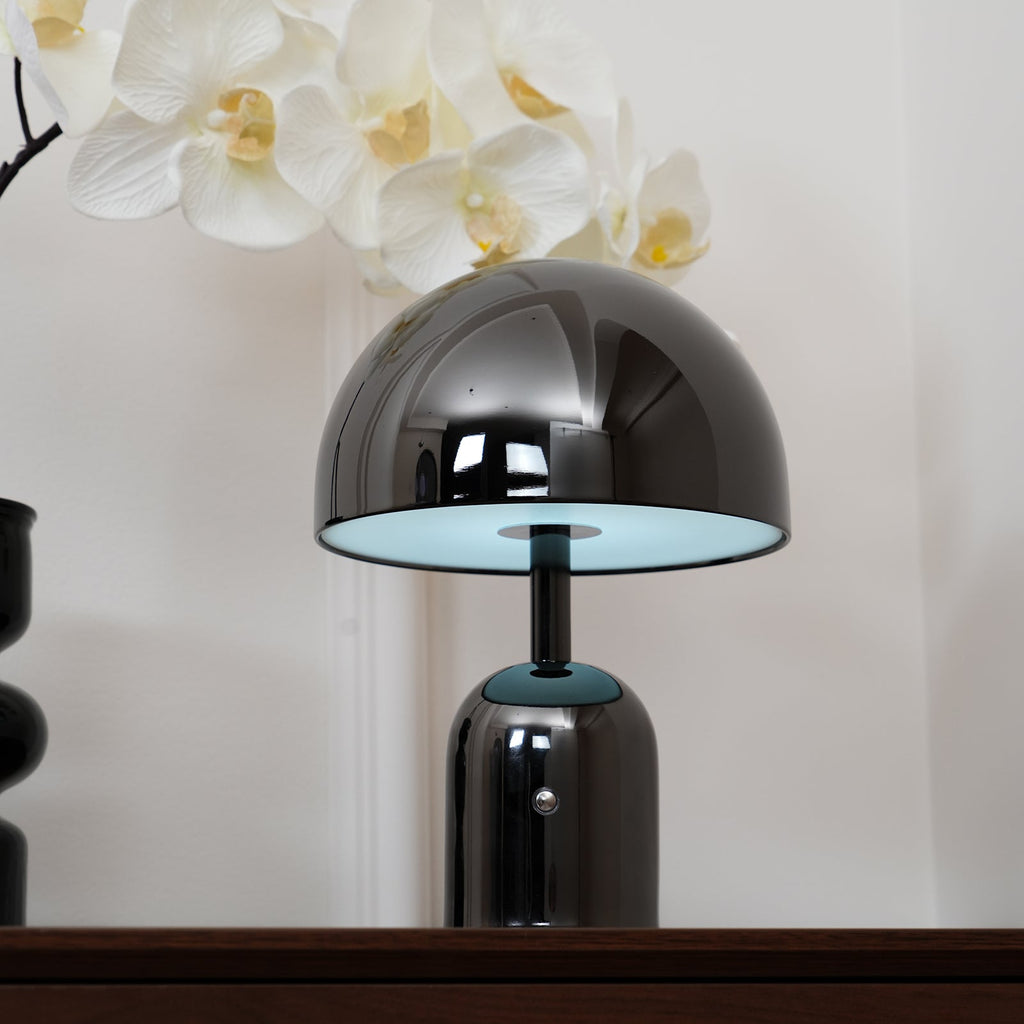 Portable Metal Dome Table Lamp