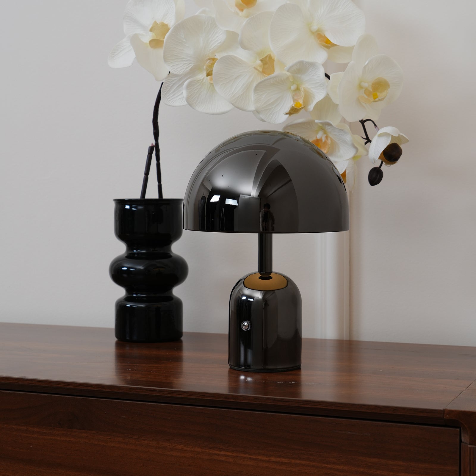 Portable Metal Dome Table Lamp