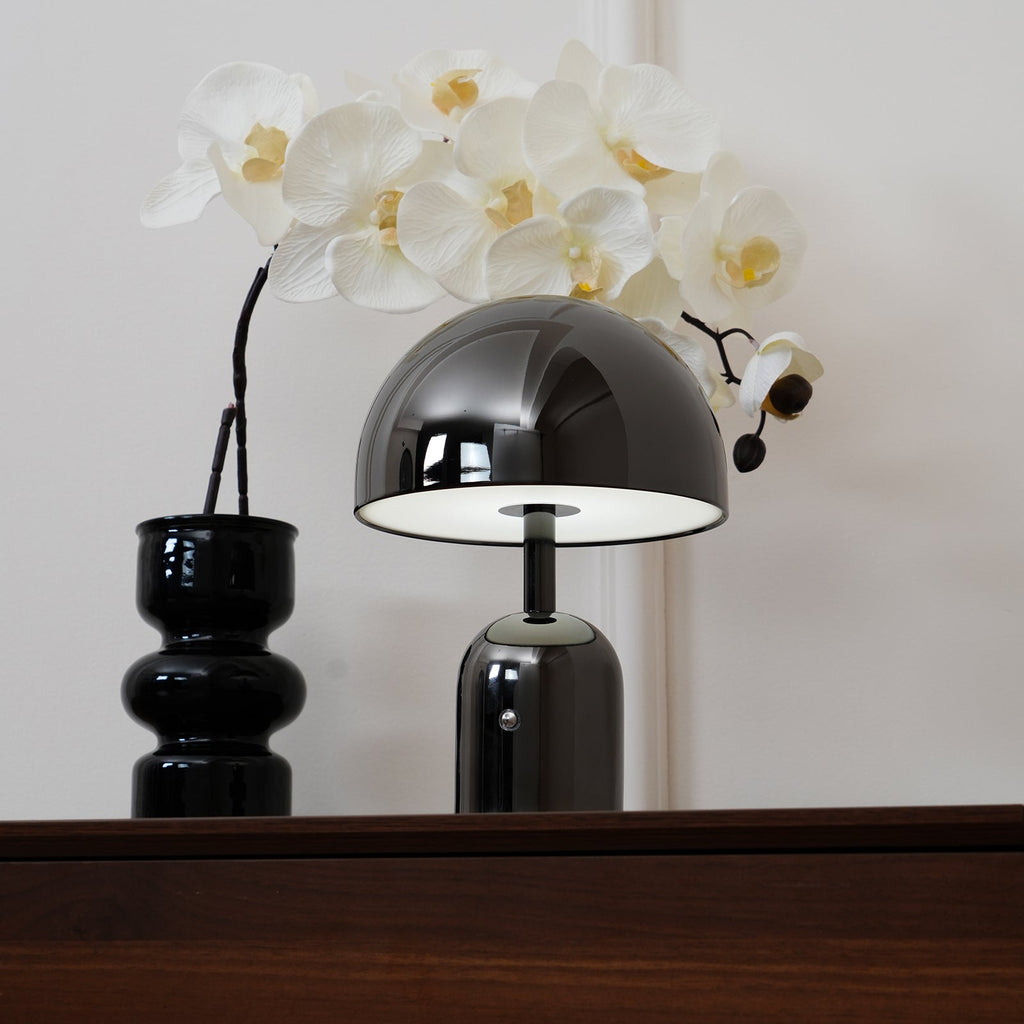 Portable Metal Dome Table Lamp