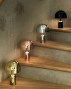 Portable Metal Dome Table Lamp