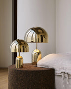 Portable Metal Dome Table Lamp