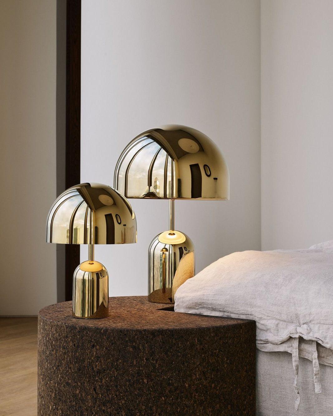 Portable Metal Dome Table Lamp