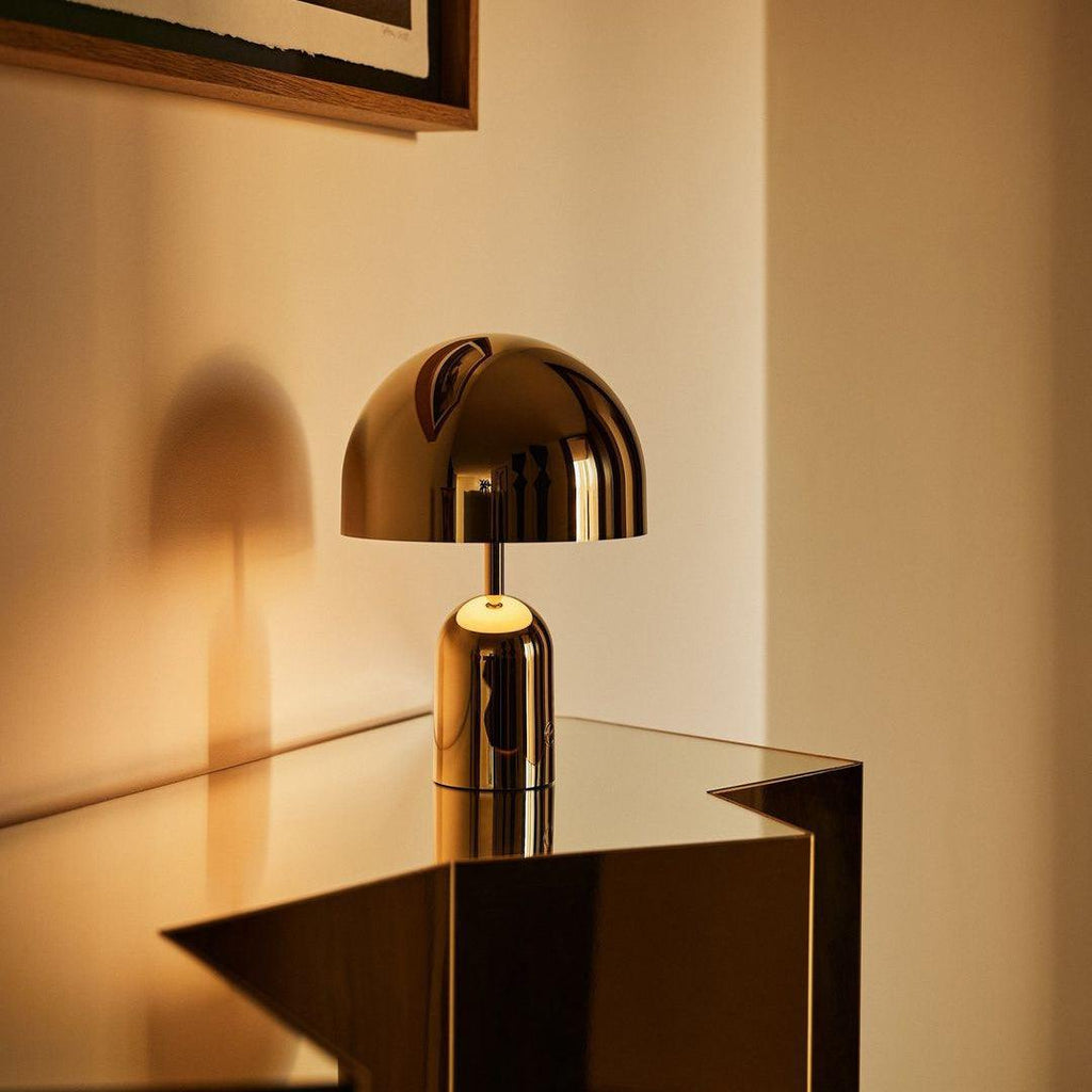 Portable Metal Dome Table Lamp