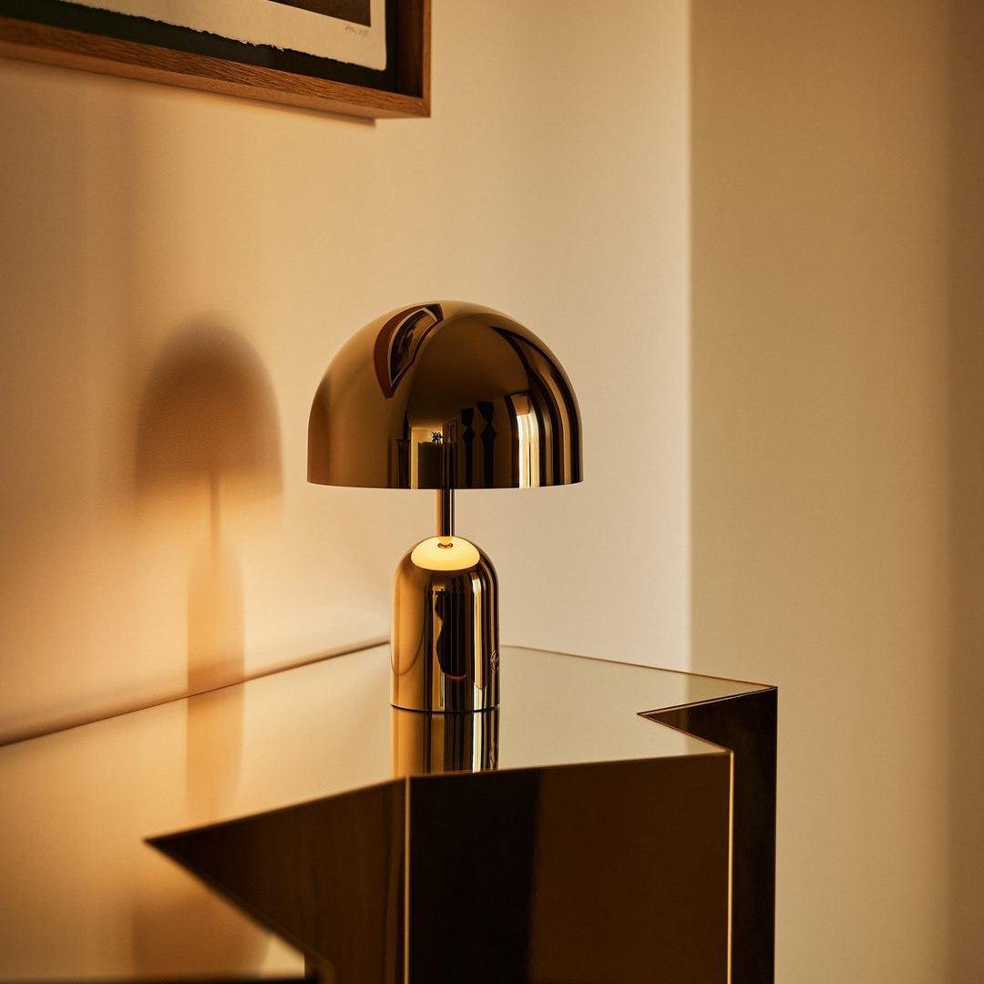 Portable Metal Dome Table Lamp