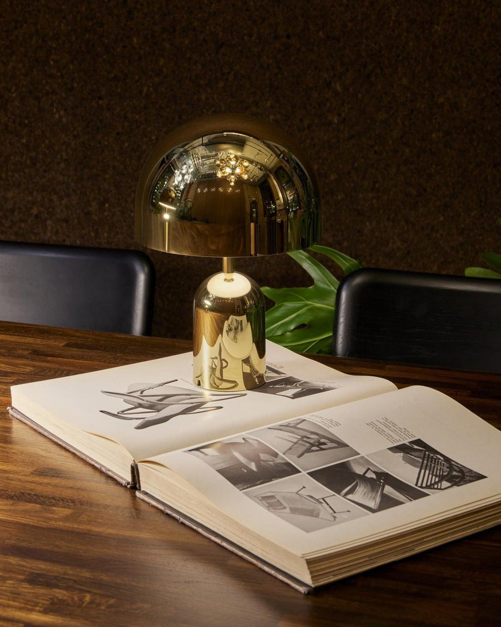 Portable Metal Dome Table Lamp