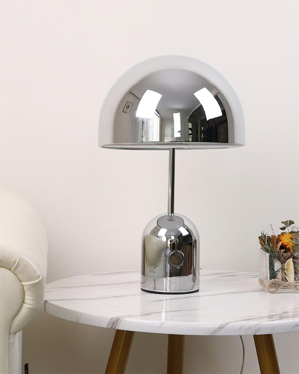 Portable Metal Dome Table Lamp