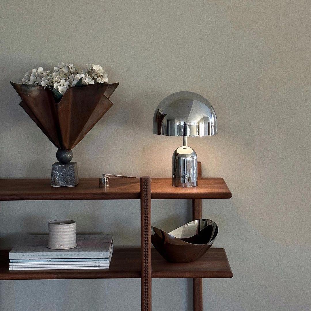 Portable Metal Dome Table Lamp
