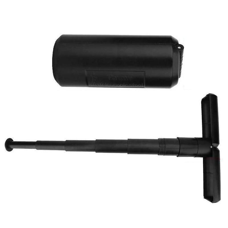 Portable Telescopic Seat Stick Mini Folding Stool Lightweight Collapsible Pocket Chair for Queues Hiking Concerts and Camping