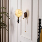 Retro Ash Wood Wall Sconce With Warm LED Glow — Harbor Light Co.