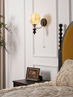 Retro Ash Wood Wall Sconce With Warm LED Glow — Harbor Light Co.