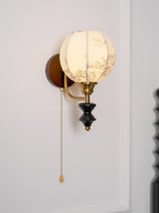Retro Ash Wood Wall Sconce With Warm LED Glow — Harbor Light Co.