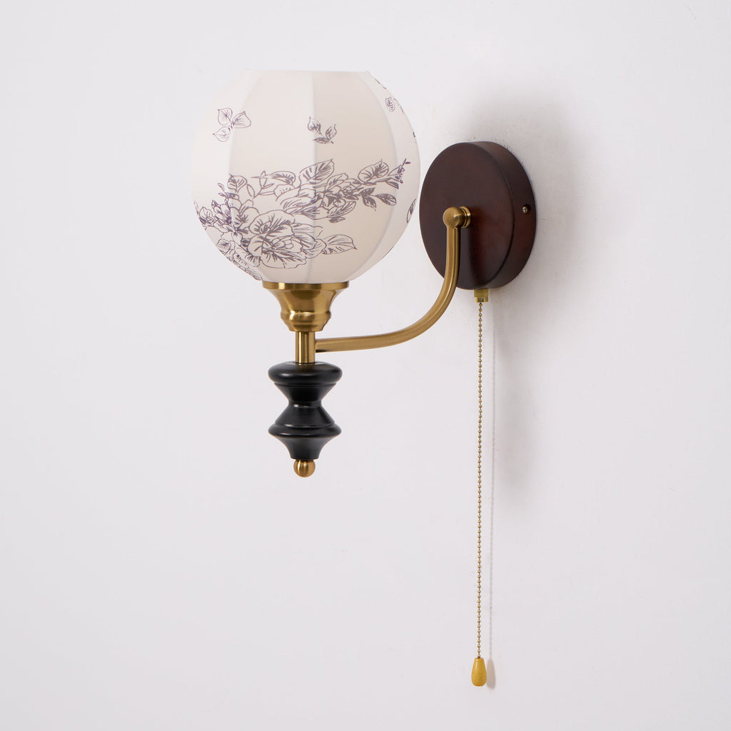 Retro Ash Wood Wall Sconce With Warm LED Glow — Harbor Light Co.