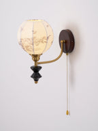 Retro Ash Wood Wall Sconce With Warm LED Glow — Harbor Light Co.
