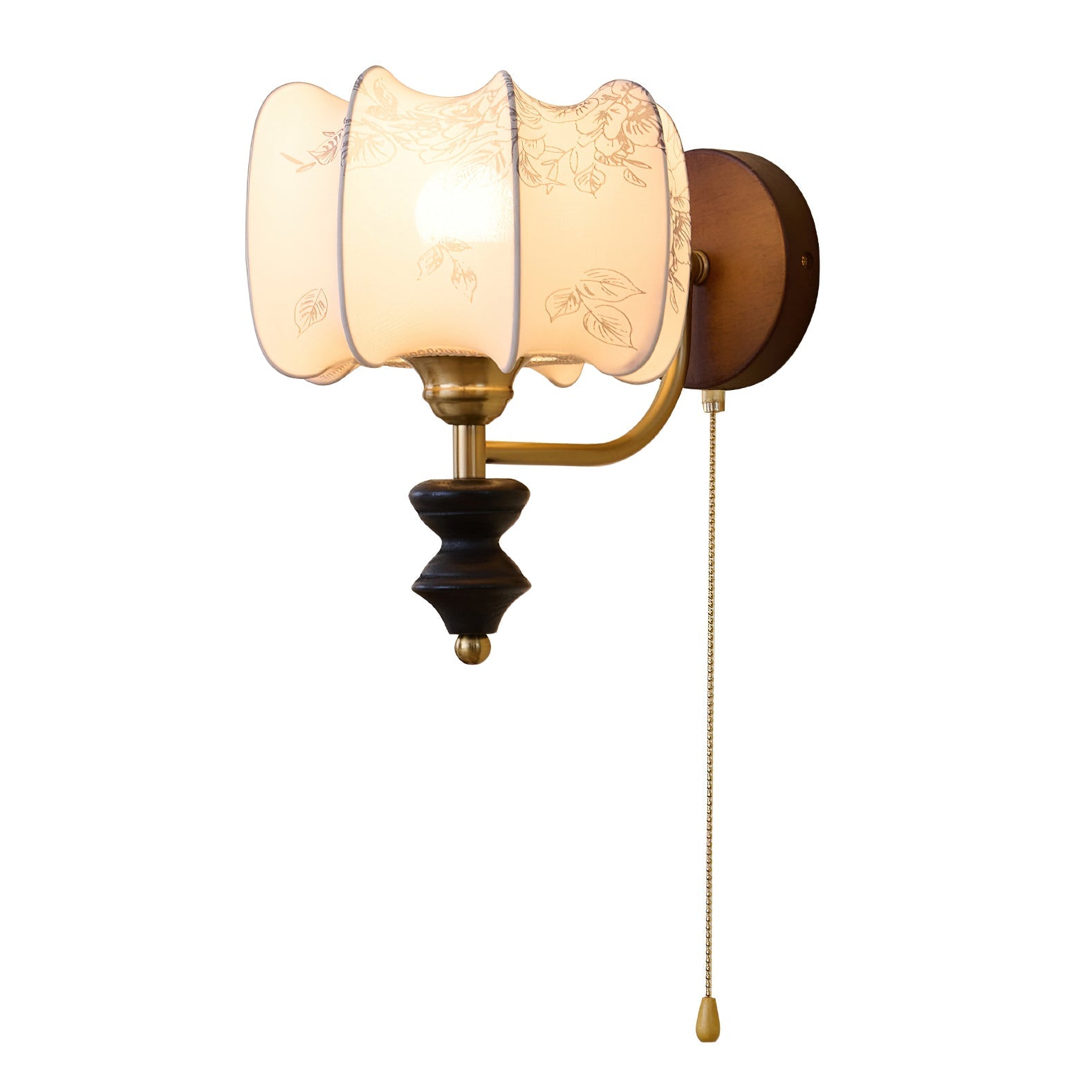 Retro Ash Wood Wall Sconce With Warm LED Glow — Harbor Light Co.