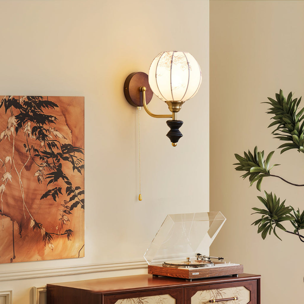 Retro Ash Wood Wall Sconce With Warm LED Glow — Harbor Light Co.