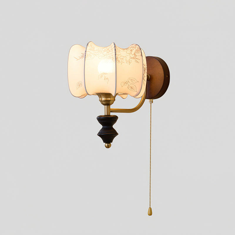 Retro Ash Wood Wall Sconce With Warm LED Glow — Harbor Light Co.