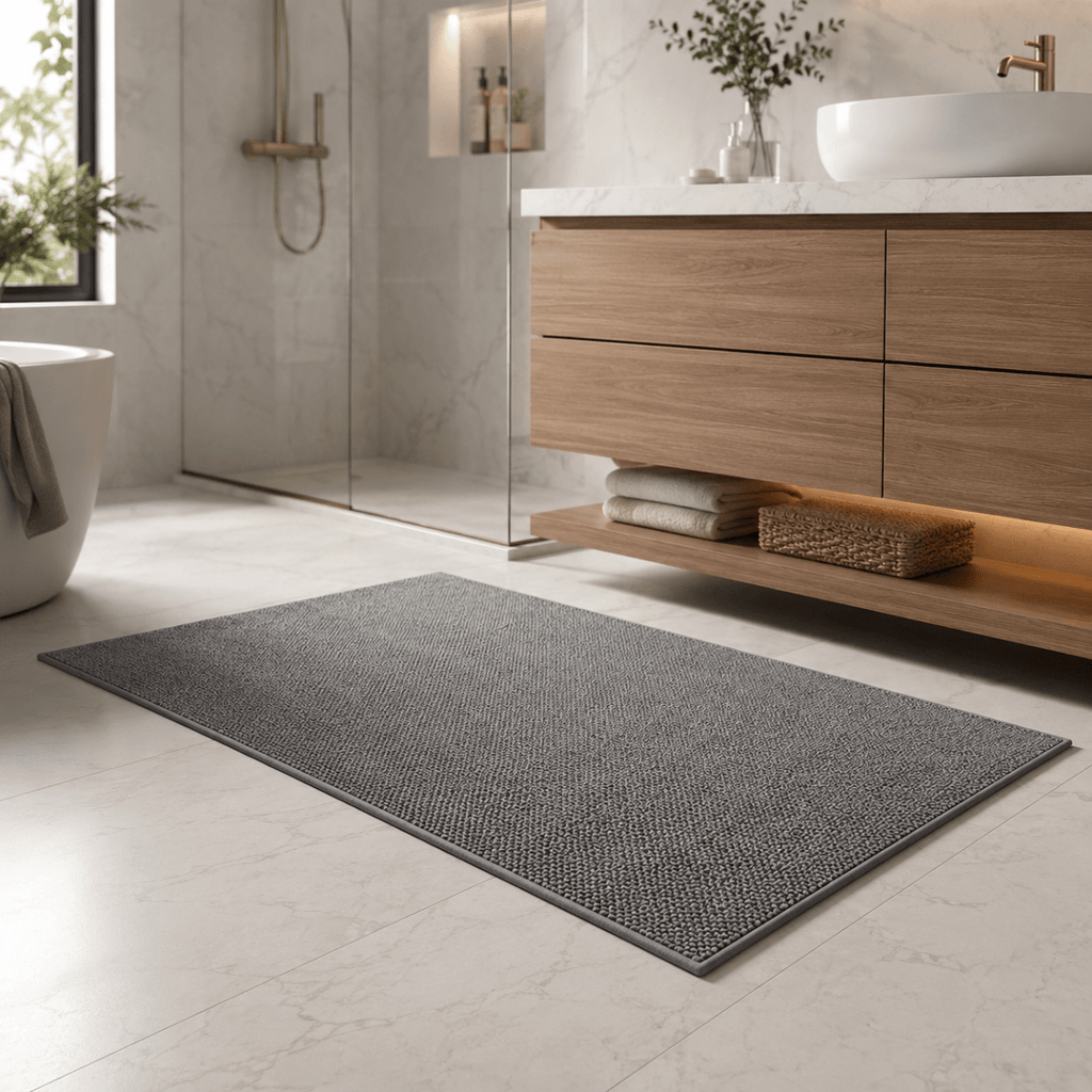 Absorbent Door Mat Indoor Outdoor Entryway Rug Quick-Drying Non-Slip Doormat Dirt Trapper Mat for Front Door Hallway and Patio