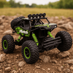 Remote Control Monster Truck Off-Road RC Rock Crawler Car with Rubber Tires Rechargeable Battery and Remote for Kids and Adults All Terrain Toy Truck