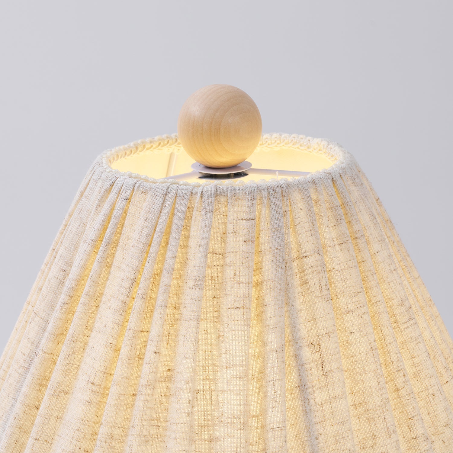 Bohemian Fabric Table Lamp With Warm White Glow — Harbor Light Co.