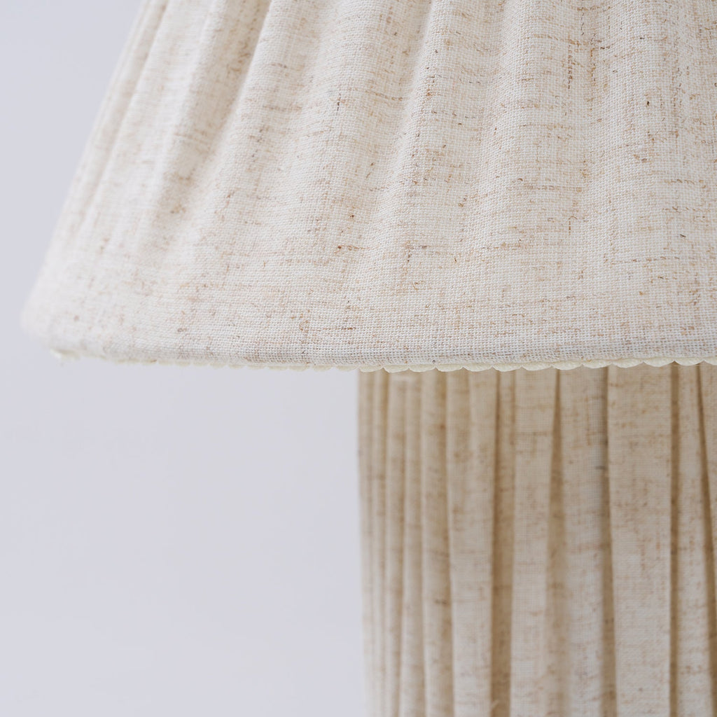 Bohemian Fabric Table Lamp With Warm White Glow — Harbor Light Co.
