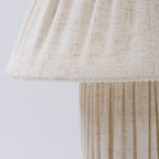 Bohemian Fabric Table Lamp With Warm White Glow — Harbor Light Co.