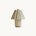 Bohemian Fabric Table Lamp With Warm White Glow — Harbor Light Co.