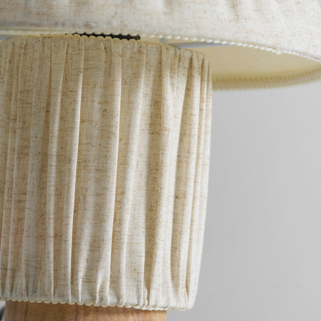 Bohemian Fabric Table Lamp With Warm White Glow — Harbor Light Co.