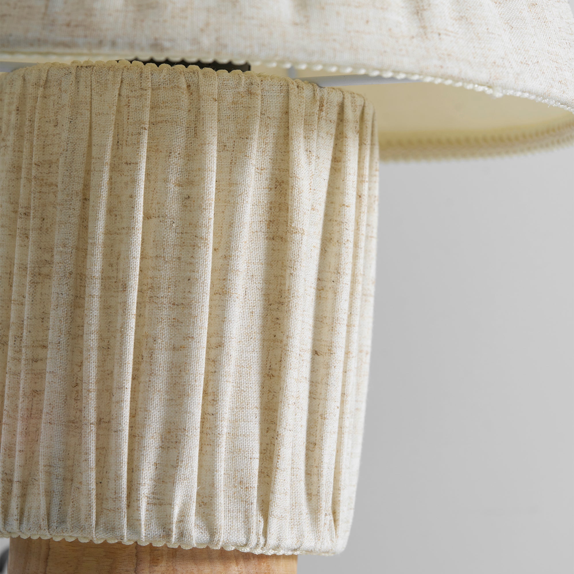 Bohemian Fabric Table Lamp With Warm White Glow — Harbor Light Co.